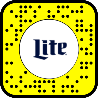 Miller Lite Snapcode
